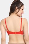 Rosaline Padded Non Wired Medium Coverage T-Shirt Bra - Valiant Poppy — thumbnail 2